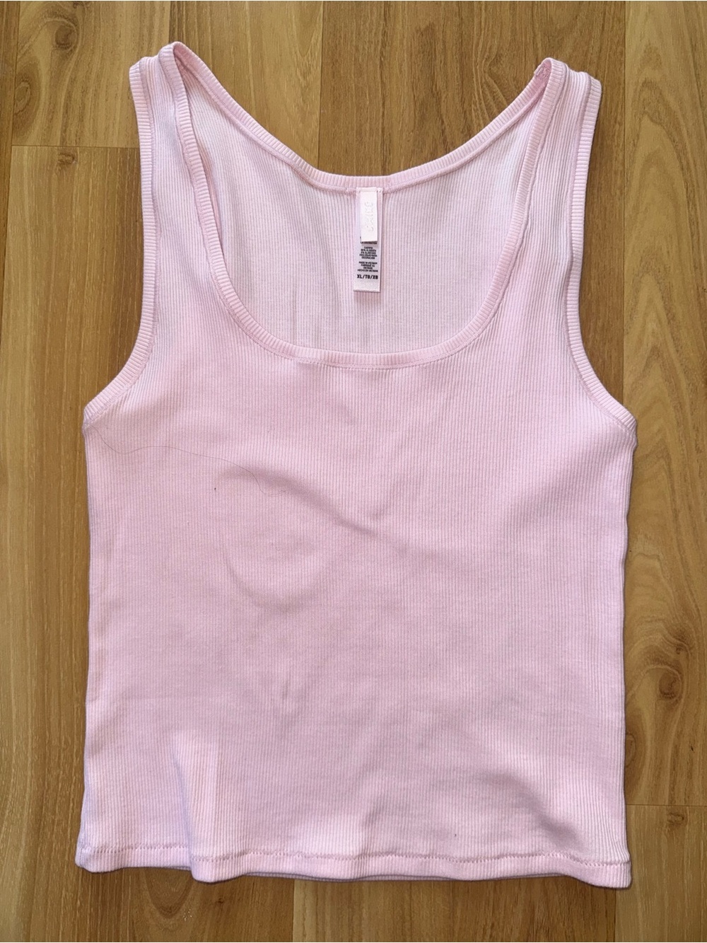 SKIMS Classic Ribbed Tank Top - Light Pink